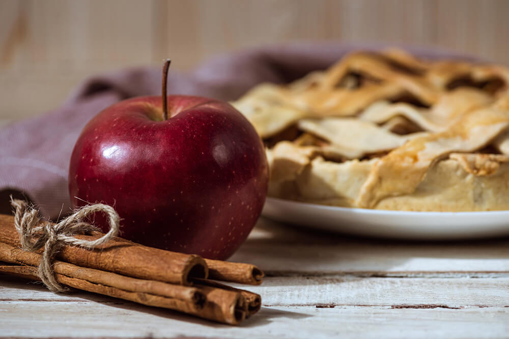 Dessert mit Apfel - Nachtisch mit Apfel