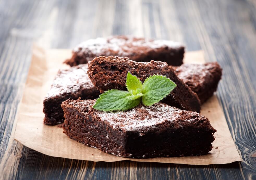Gesunde Brownies